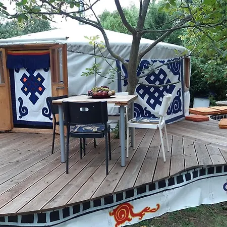 Jurta Az Erdo Mellett Dezsaval-keresz-tanya Luxury tent